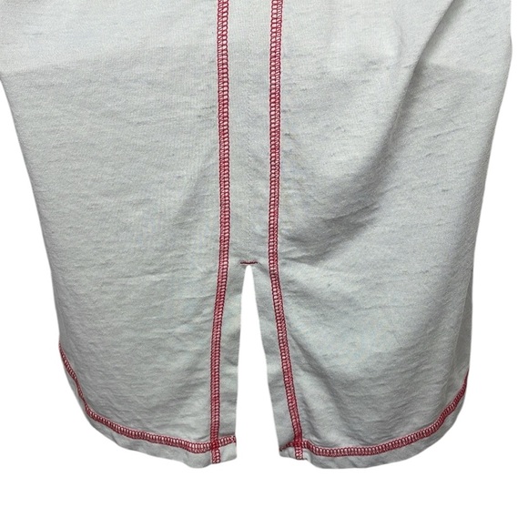 EUC ARIAT Women’s Distressed Tank-Top (COWBOY Take Me Away) Gray/Red Size XL - Picture 7 of 9